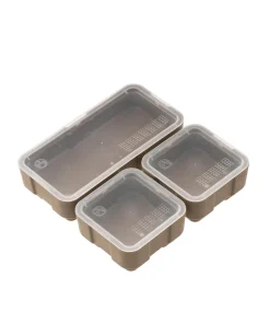 DAKA Bins 2x4 + 2x2 Flat Dark Earth Braun