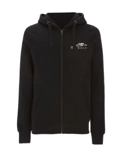 DaVinci Vitruvian Operator Zip Up Hoodie Black Schwarz