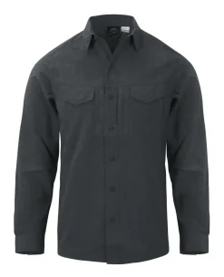 Defender Mk2 Gentleman Shirt Melange Black-Grey