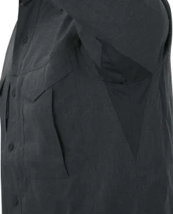 Defender Mk2 Gentleman Shirt Melange Black-Grey