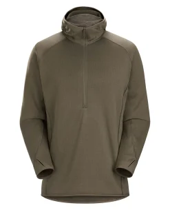 Delta AR Half Zip Hoody Ranger Green