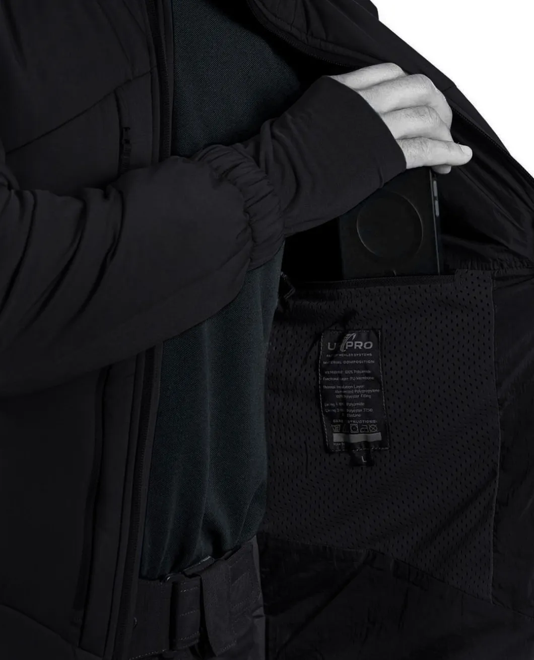 Delta ML Gen.3 Tactical Winter Jacket Black Schwarz