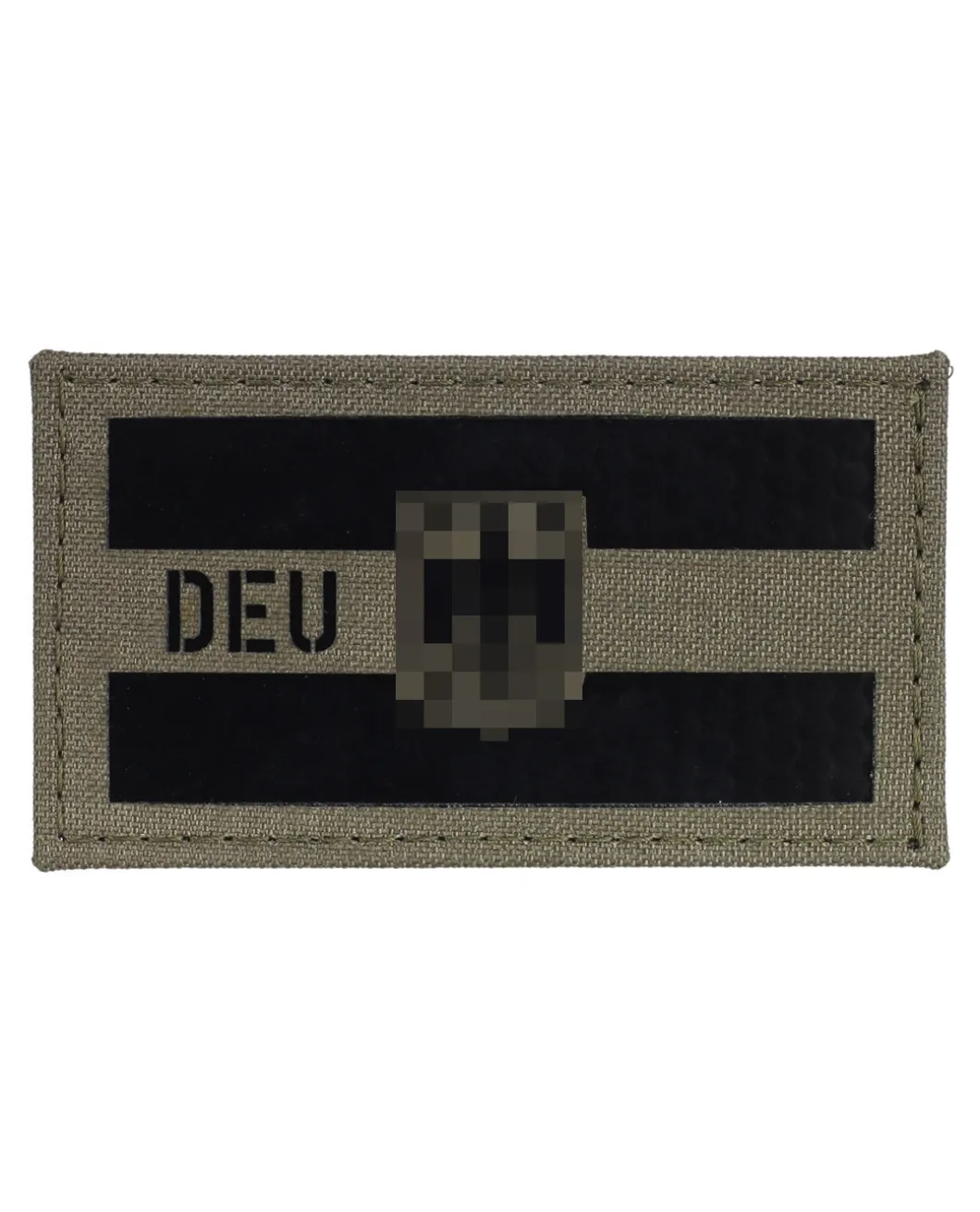 Deutschland Flagge Camo: Steingrau Oliv, Folie: IR SOLAS