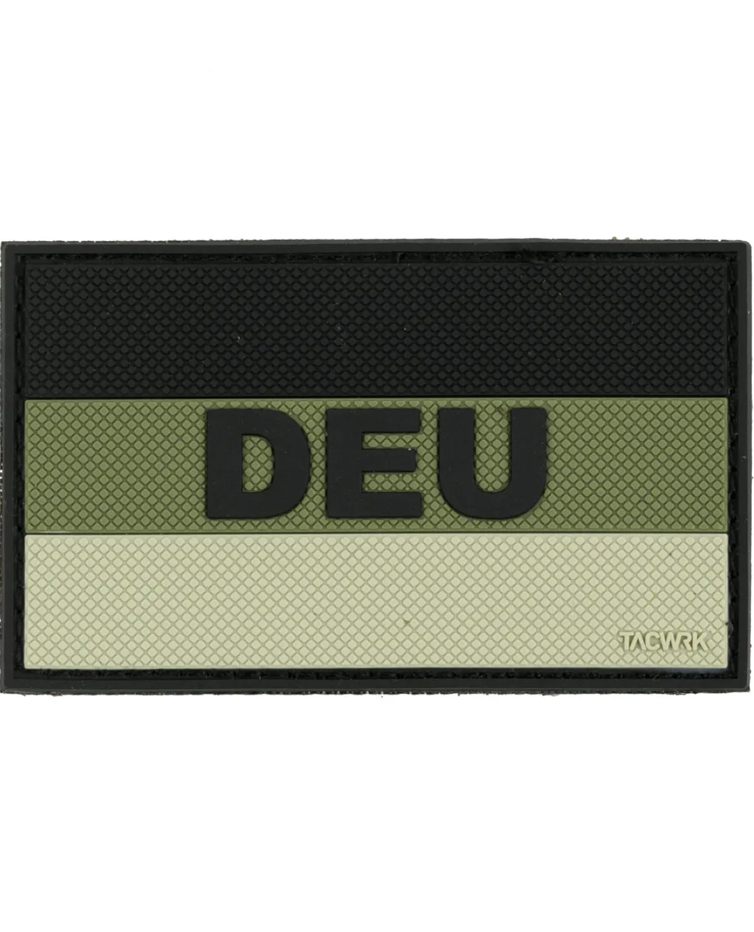 Deutschlandflagge DEU Patch Oliv