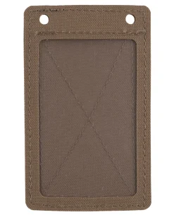Dienstausweishalter klettbar Coyote Brown