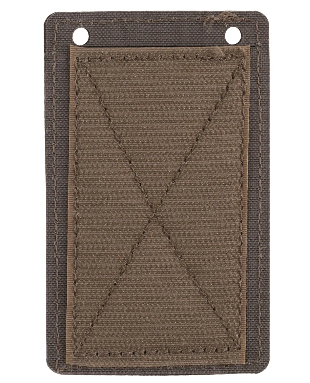 Dienstausweishalter klettbar Coyote Brown