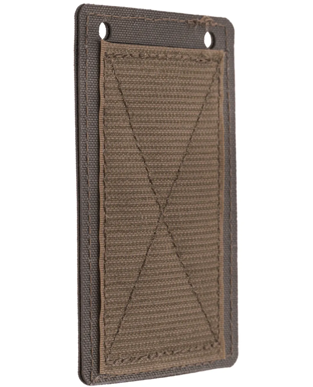 Dienstausweishalter klettbar Coyote Brown