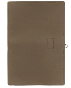 Dokumentenmappe A6 mit Reißverschluss Coyote Brown