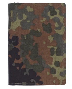 Dokumentenmappe A6 mit Reißverschluss 5 Farb Flecktarn