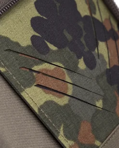 Dokumentenmappe A6 mit Reißverschluss 5 Farb Flecktarn