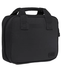 Double Pistol Case Black Schwarz