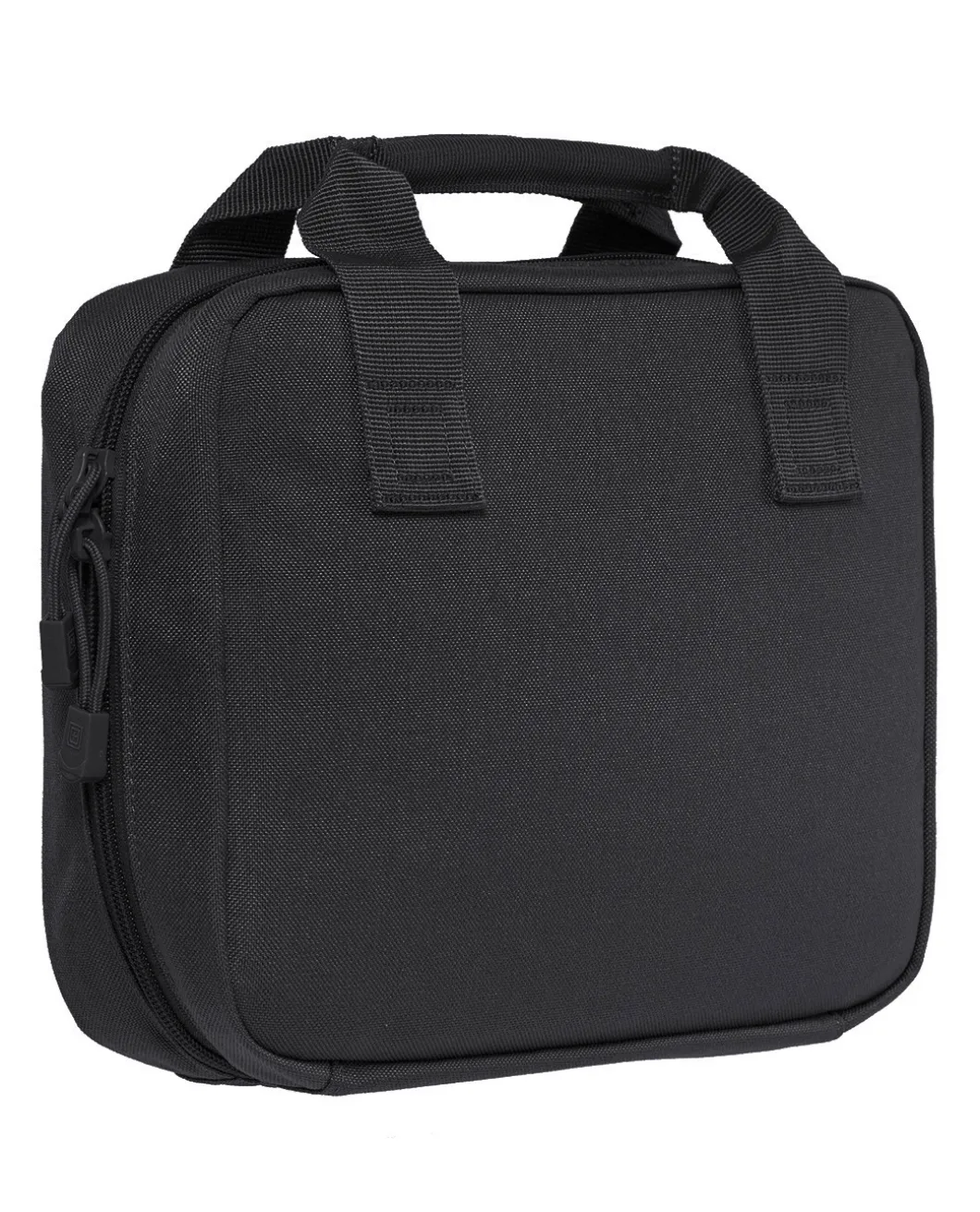 Double Pistol Case Black Schwarz