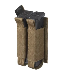 Double Pistol Magazine Insert Polyester Black Schwarz
