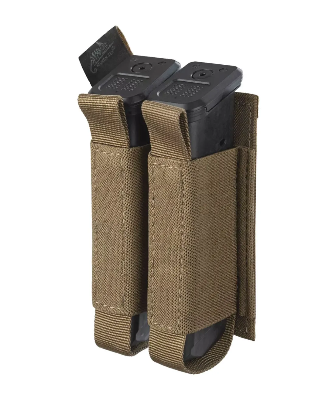 Double Pistol Magazine Insert Polyester Black Schwarz