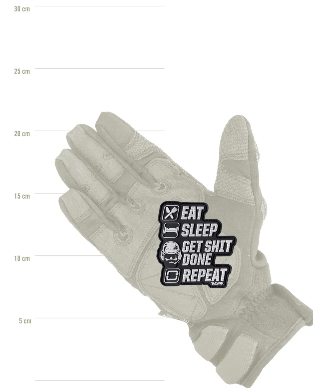 Eat-Sleep-Get Shit Done-Repeat Patch