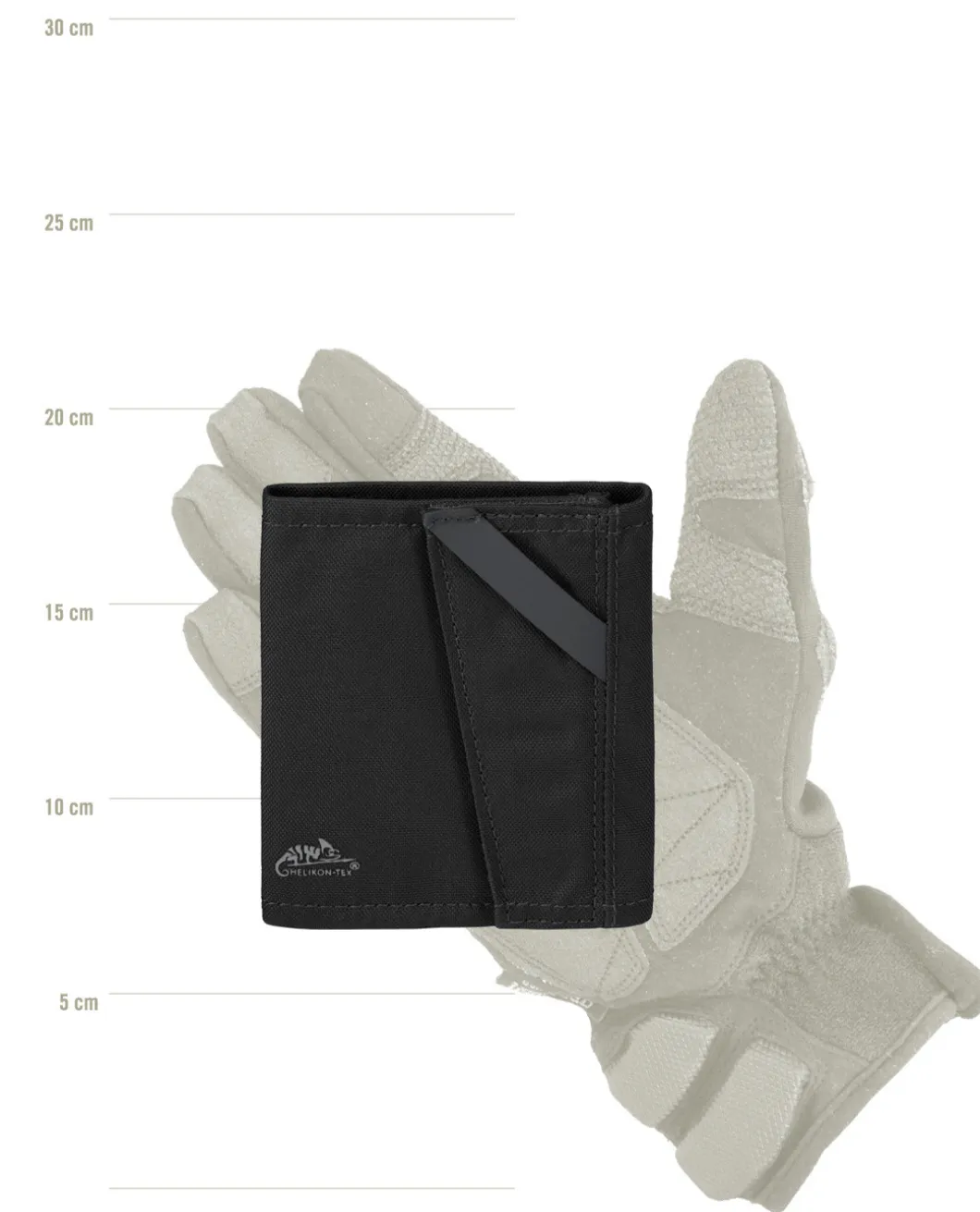 EDC Medium Wallet Black Schwarz
