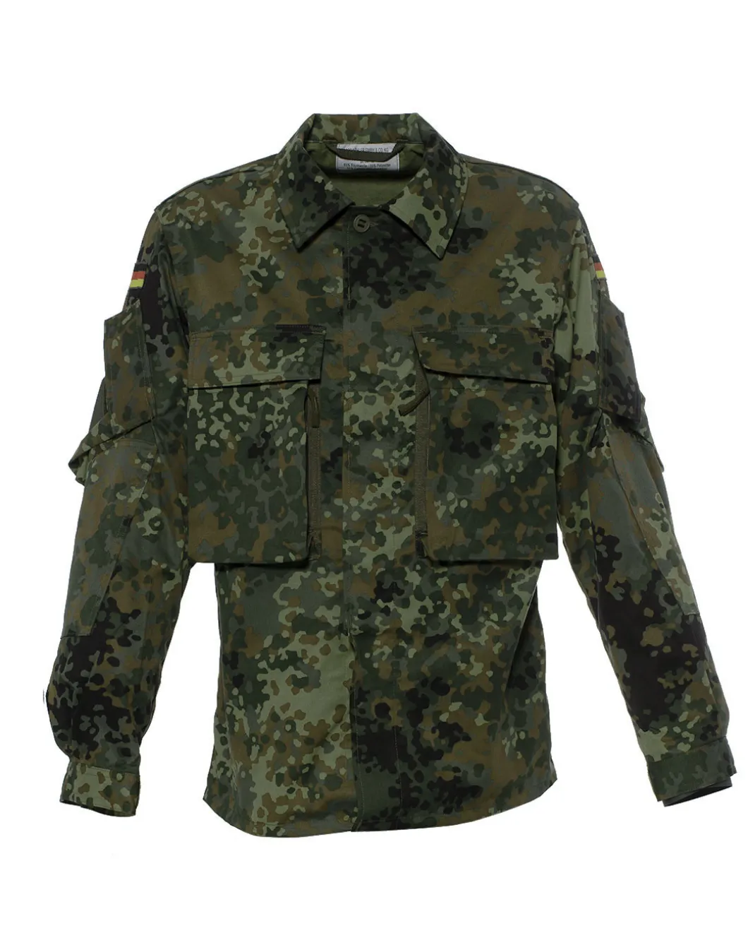 Einsatzkampfbluse Flecktarn