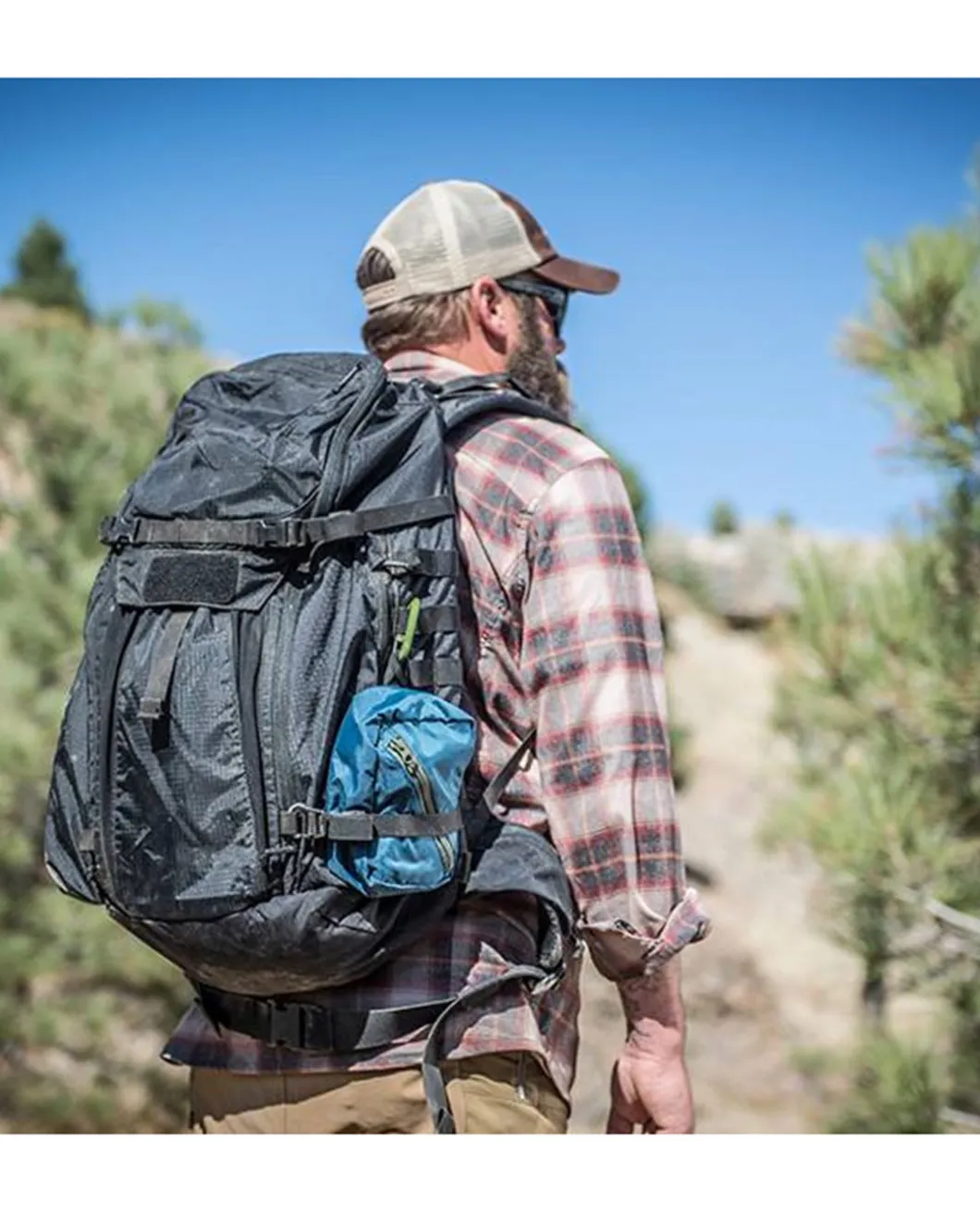 Elevation Backpack Nylon Black Schwarz