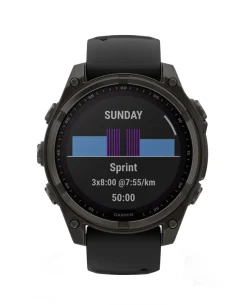 fenix 8 – 47 mm, Solar, Sapphire Grau