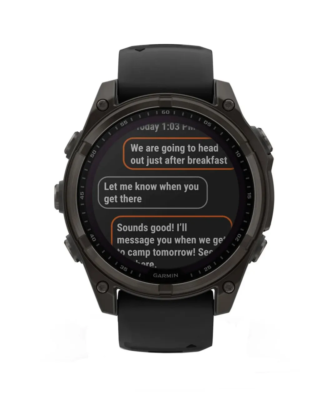 fenix 8 – 47 mm, Solar, Sapphire Grau