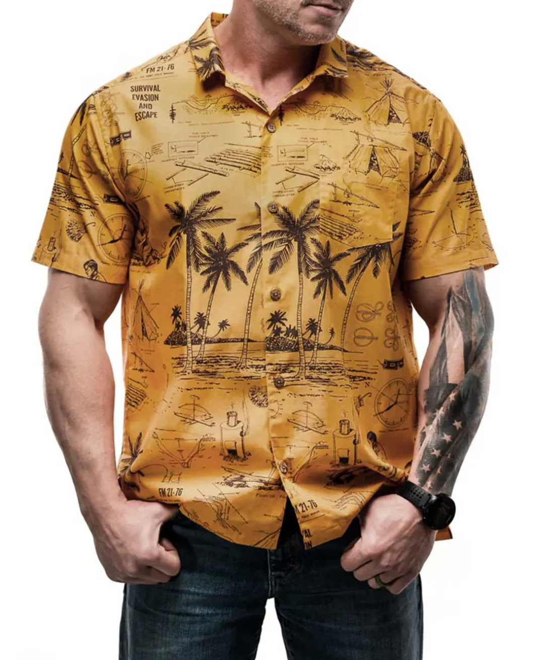 Field Manual Camp Shirt 2024 Ochre