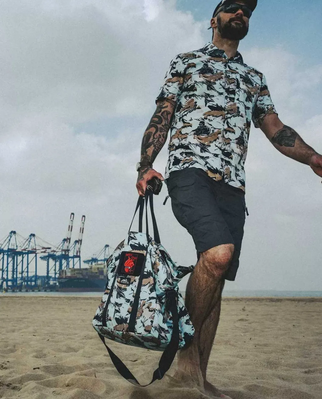 Field Tote Bag Dark Ops