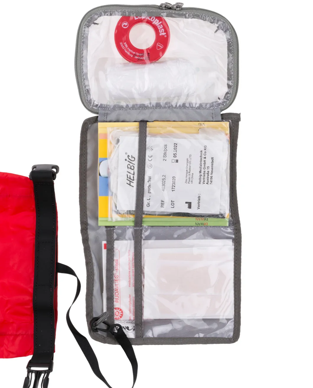 First Aid Basic Waterproof Red