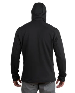 Fleece Hoody ES Black Schwarz