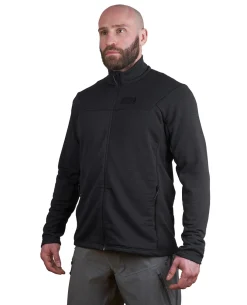 Fleece Jacket ES Black Schwarz