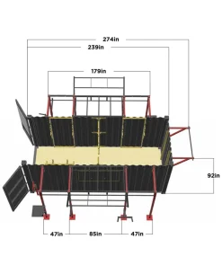 FOB 20 Fitness-Container