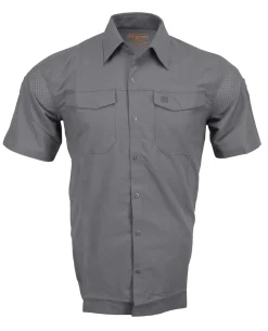 Freedom Flex Woven Shirt Short Sleeve Storm