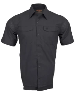 Freedom Flex Woven S/S Black Schwarz