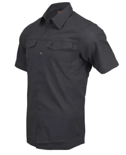 Freedom Flex Woven S/S Black Schwarz