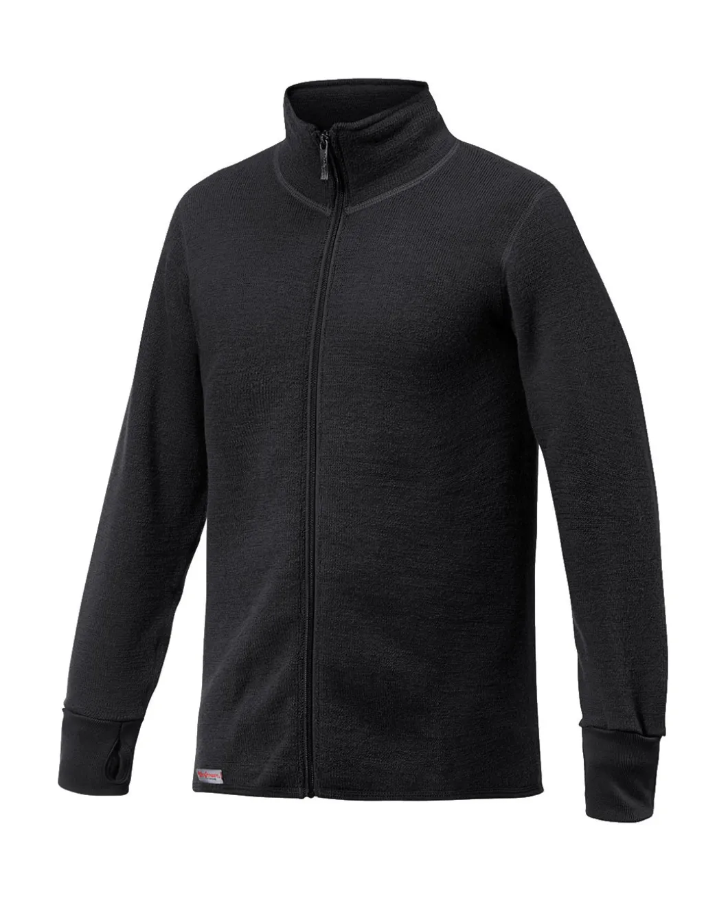 Full Zip Jacket 600 Black Schwarz
