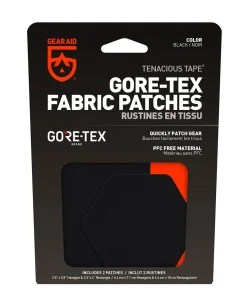 Gear Aid GORE-TEX Fabric Patches Black Schwarz