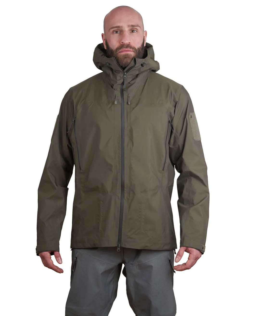 Gore-Tex 3L Hoody Olive Green