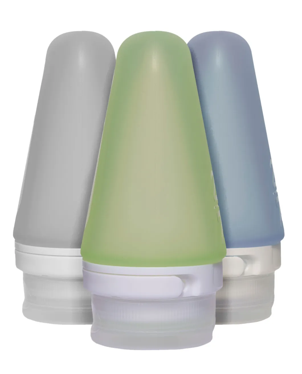 GoToob 74ml 3er Pack TRANSPARENT/GRÜN/BLAU
