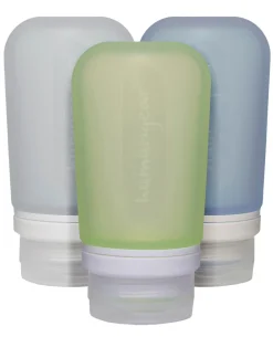 GoToob 100ml 3er Pack TRANSPARENT/GRÜN/BLAU