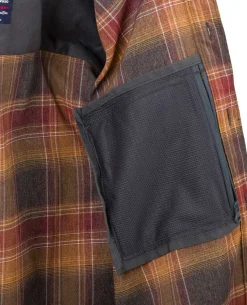 GreyMan Shirt Amber Plaid