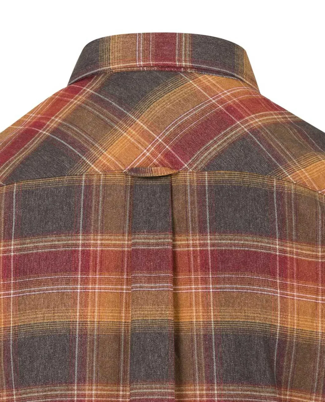 GreyMan Shirt Amber Plaid