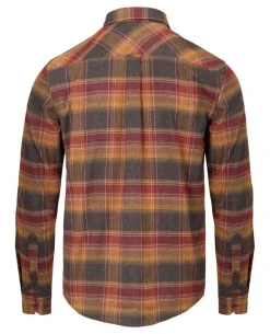 GreyMan Shirt Amber Plaid