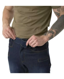 Greyman Tactical Jeans Slim Denim Mid Dark Blue
