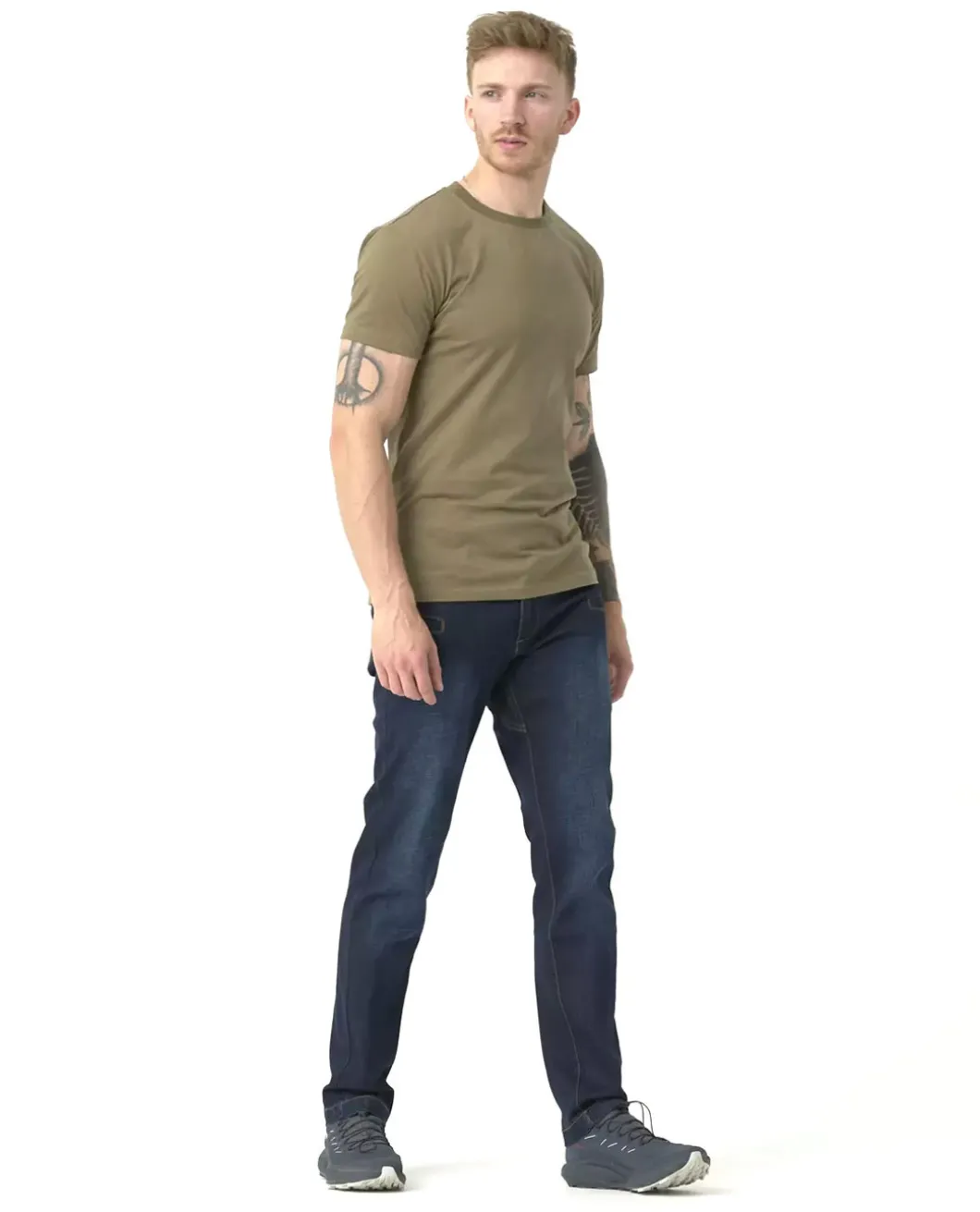 Greyman Tactical Jeans Slim Denim Mid Dark Blue