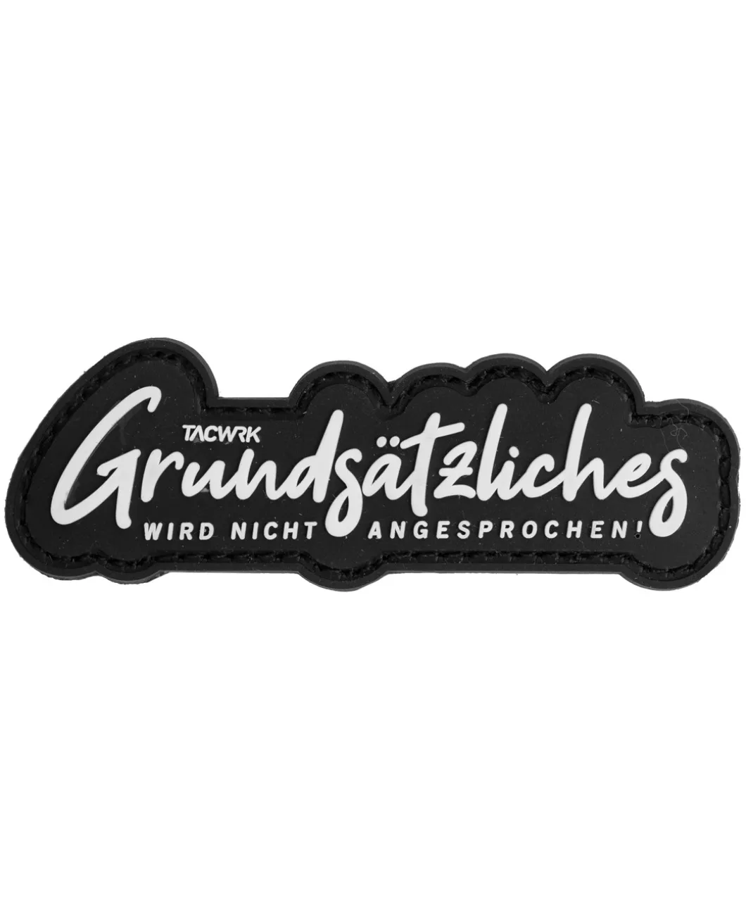 Grundsätzliches Rubberpatch Black Schwarz