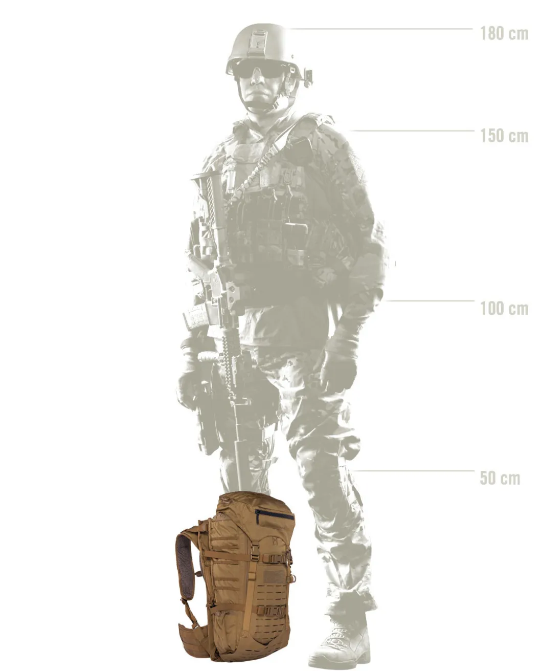 Gunslinger II Pack w/ INTEX Frame Coyote Brown