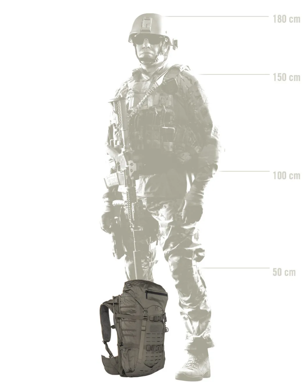 Gunslinger II Pack w/ INTEX Frame Military Green