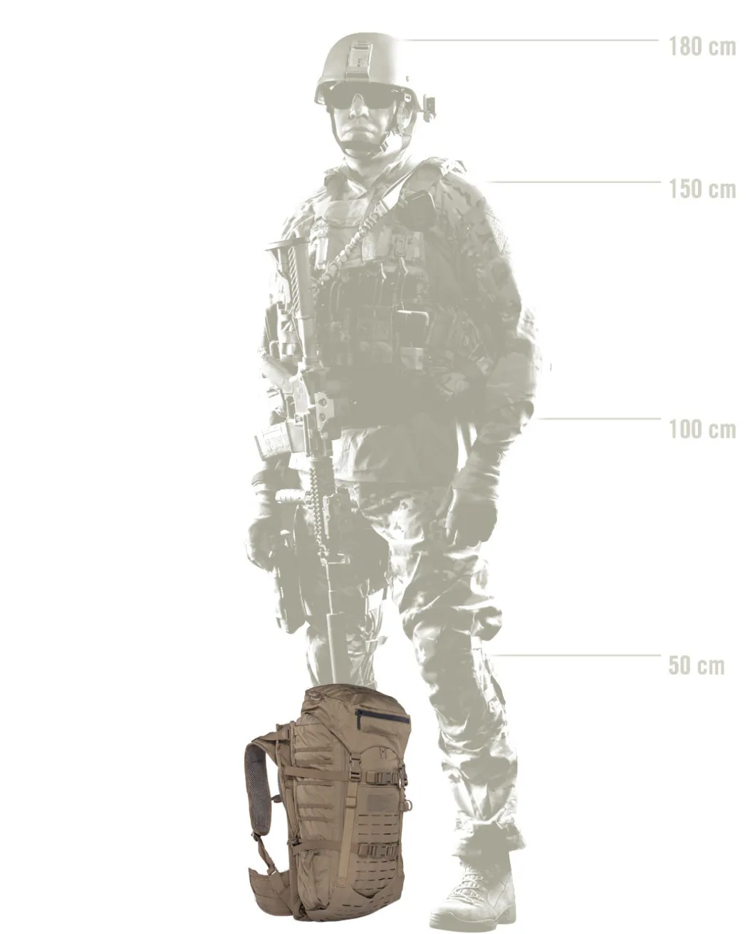 Gunslinger II Pack w/ INTEX Frame Dry Earth