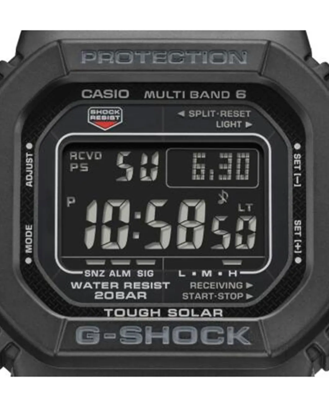 GW-M5610U-1BER Schwarz