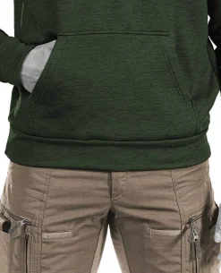 Hawk Raider Functional Hoodie Green