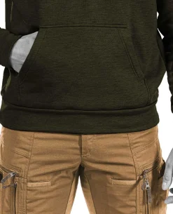 Hawk Raider Functional Hoodie Dark Brown